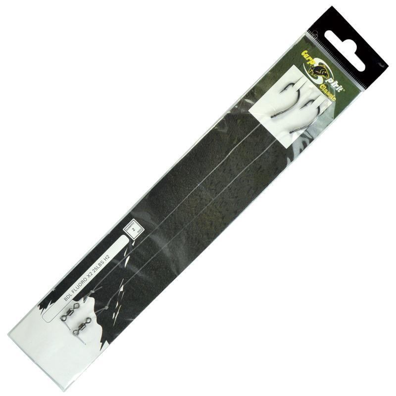 Bas De Ligne Monte Carp Spirit Fluoro - Par 2