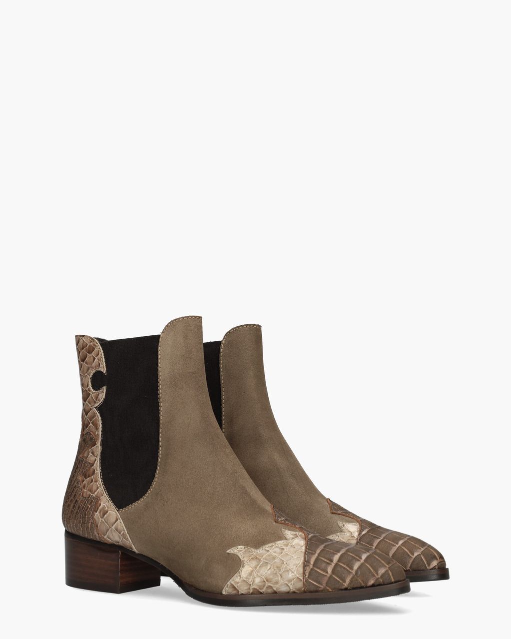 Pertini 30961 Taupe Dames Chelseaboots
