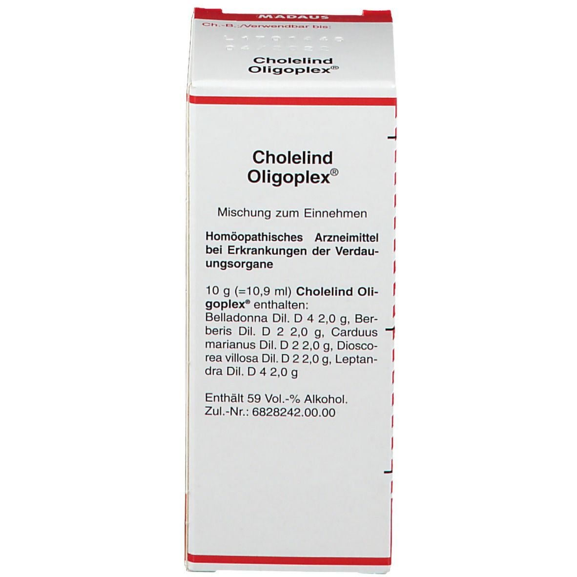 Cholelind Oligoplex Tropfen