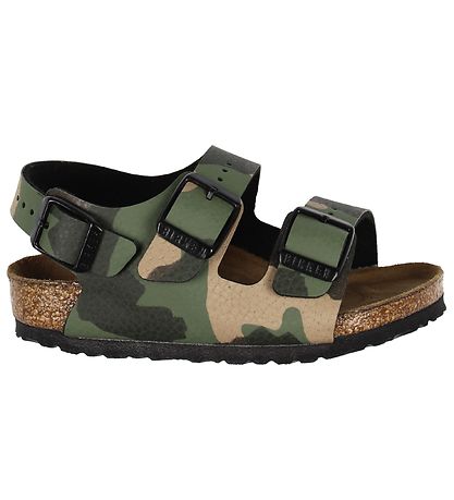 Birkenstock Sandalen - Milano Kinder - Desert Erde/Camo Khaki