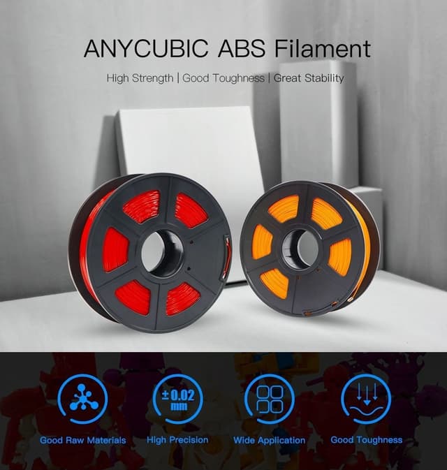 ABS 1.75 mm 1 kg Red