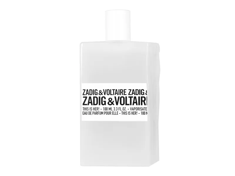 Zadig & Voltaire This is Her!, Femei, Eau de parfum, 100 ml