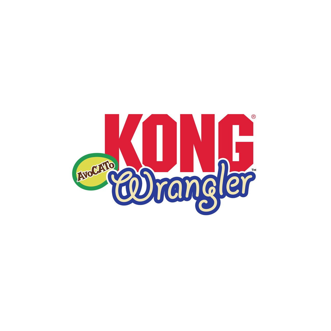 KONG Spielzeug Wrangler AvoCATo