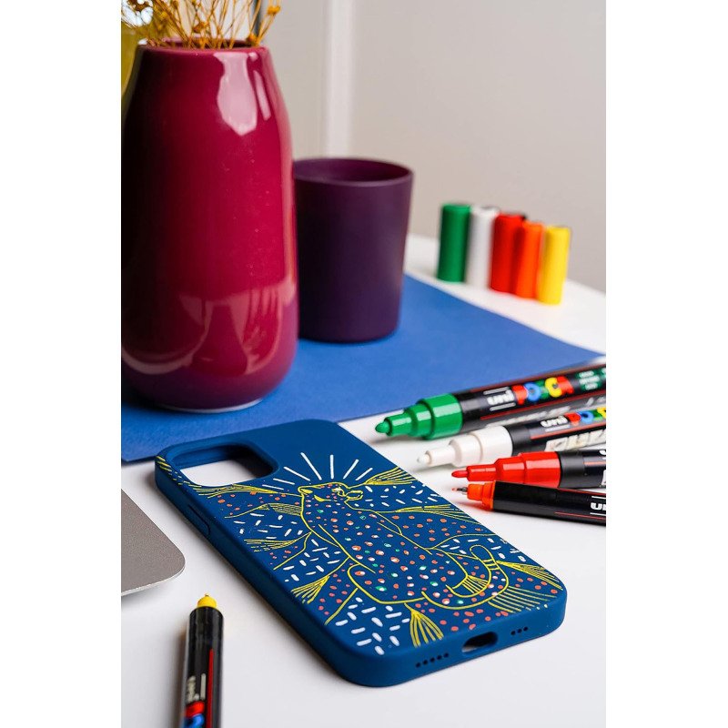 Marqueur Posca PC3M pointe ogive 0,9 à 1,3 mm couleurs assorties - Étui de 8
