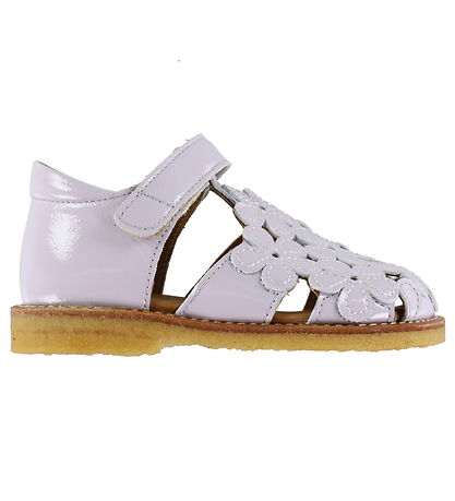 Angulus Sandalen - Blumen - Lilac