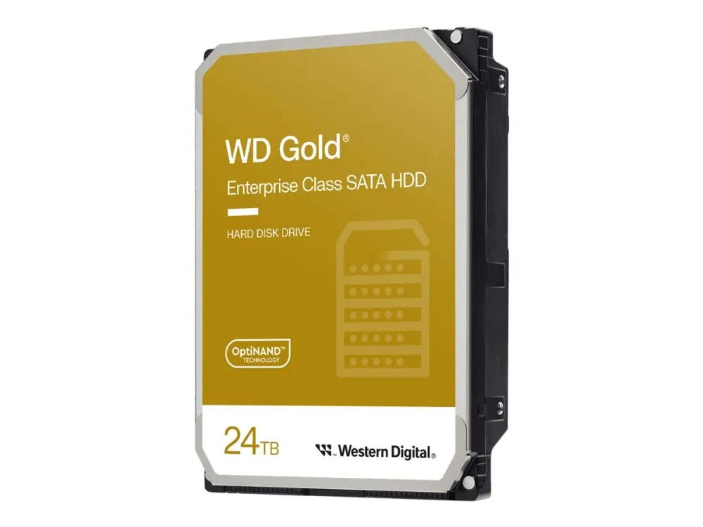 WD Gold - Harddisk - Enterprise - 24 TB - intern - 3.5