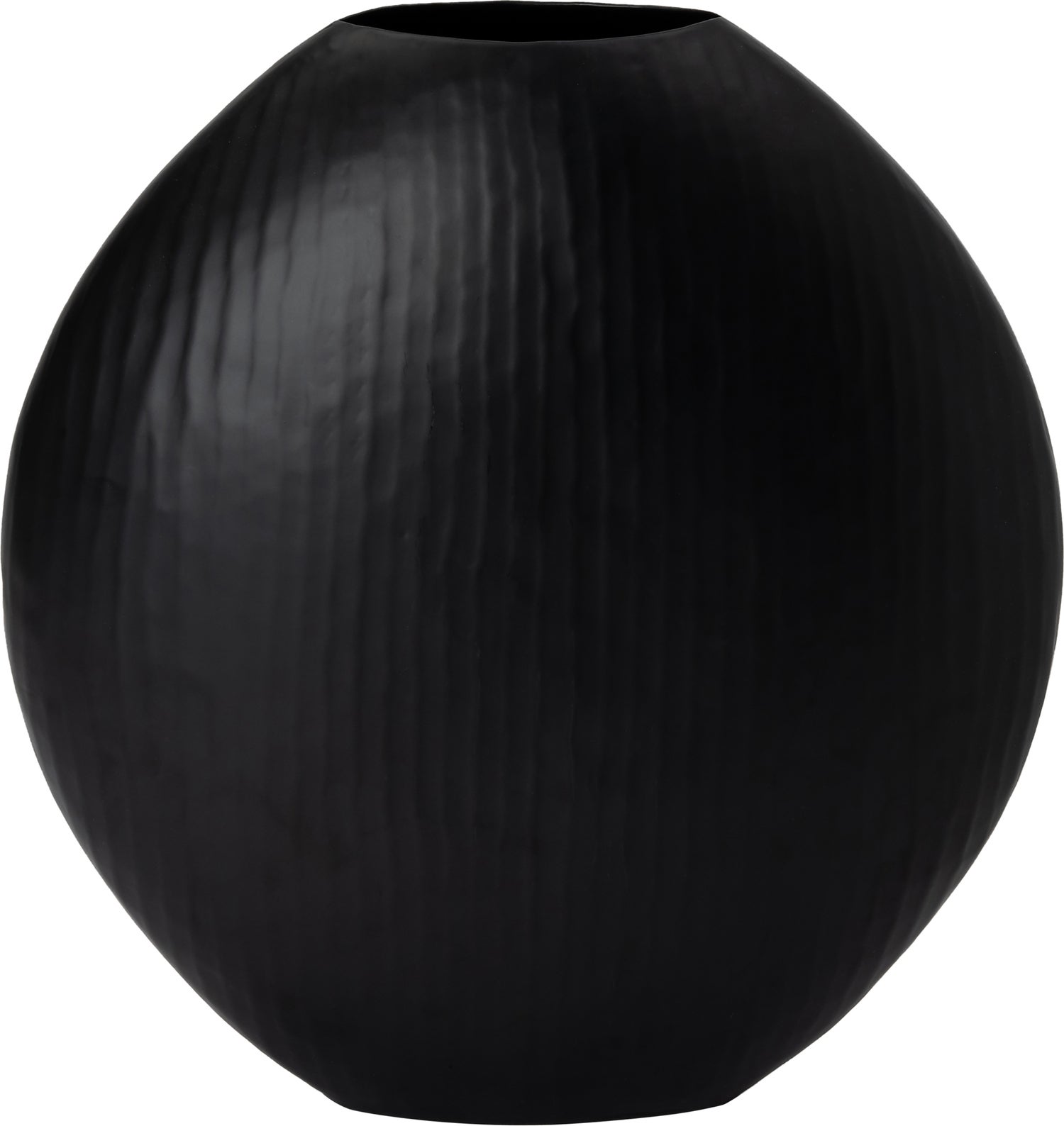 Intratuin vaas Rance zwart 45 x 16 x 50 cm