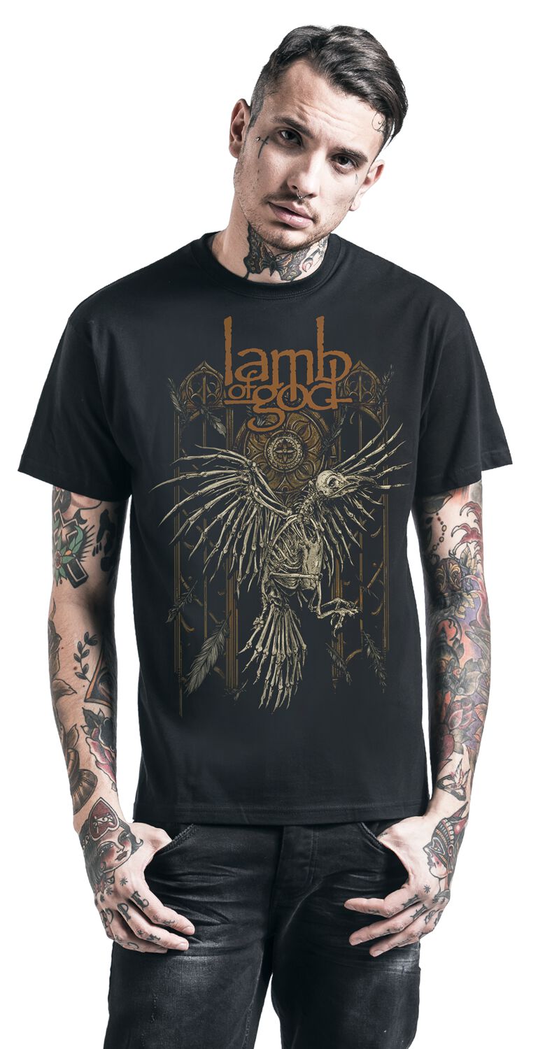 Crow | Lamb Of God T-Shirt Manches courtes