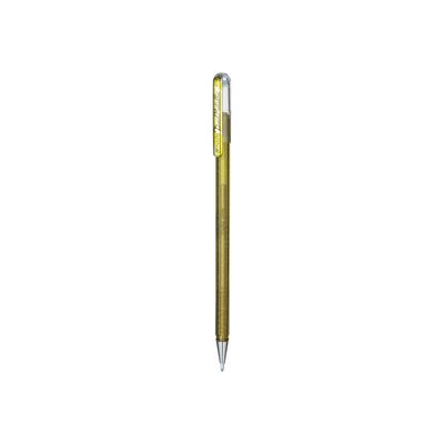 Pentel Hybrid Dual Metal - Pack de 6 rollers - 1 mm - argent