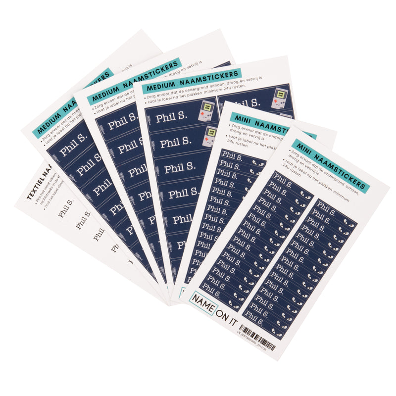 Gepersonaliseerde Labels - Mr. Gadget
