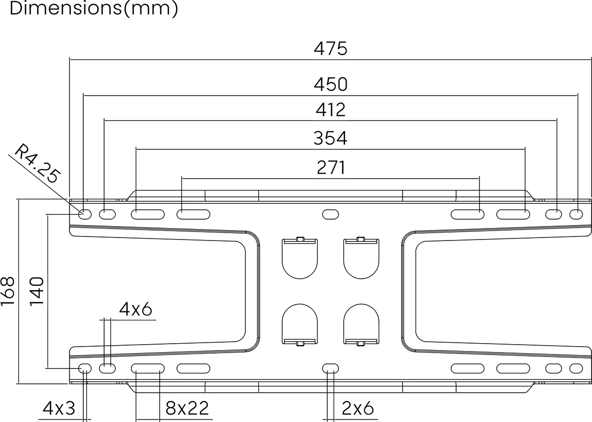 NorStone Full Motion 120 Supports TV