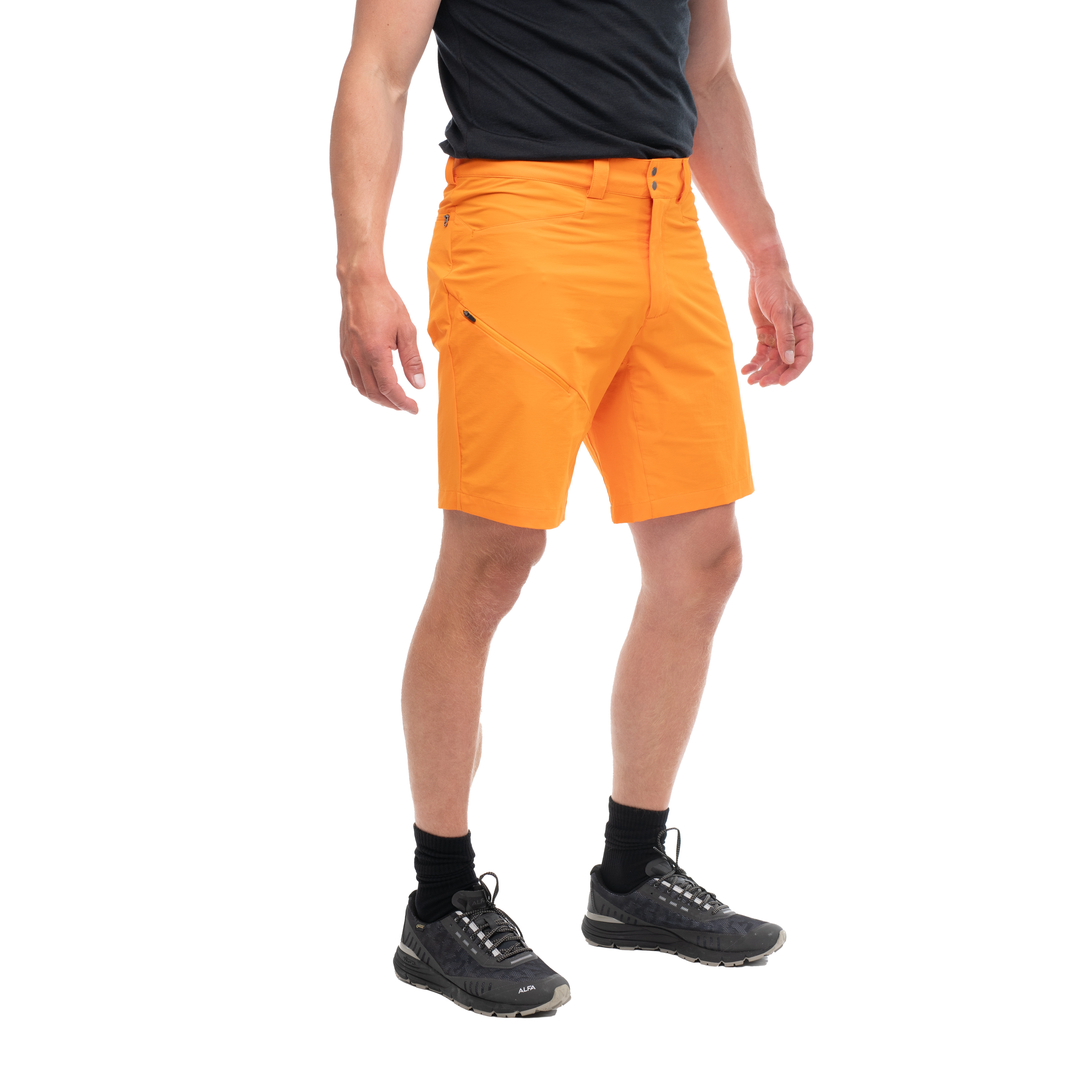 Vandre Light Softshell Shorts Men Cloudberry Yellow