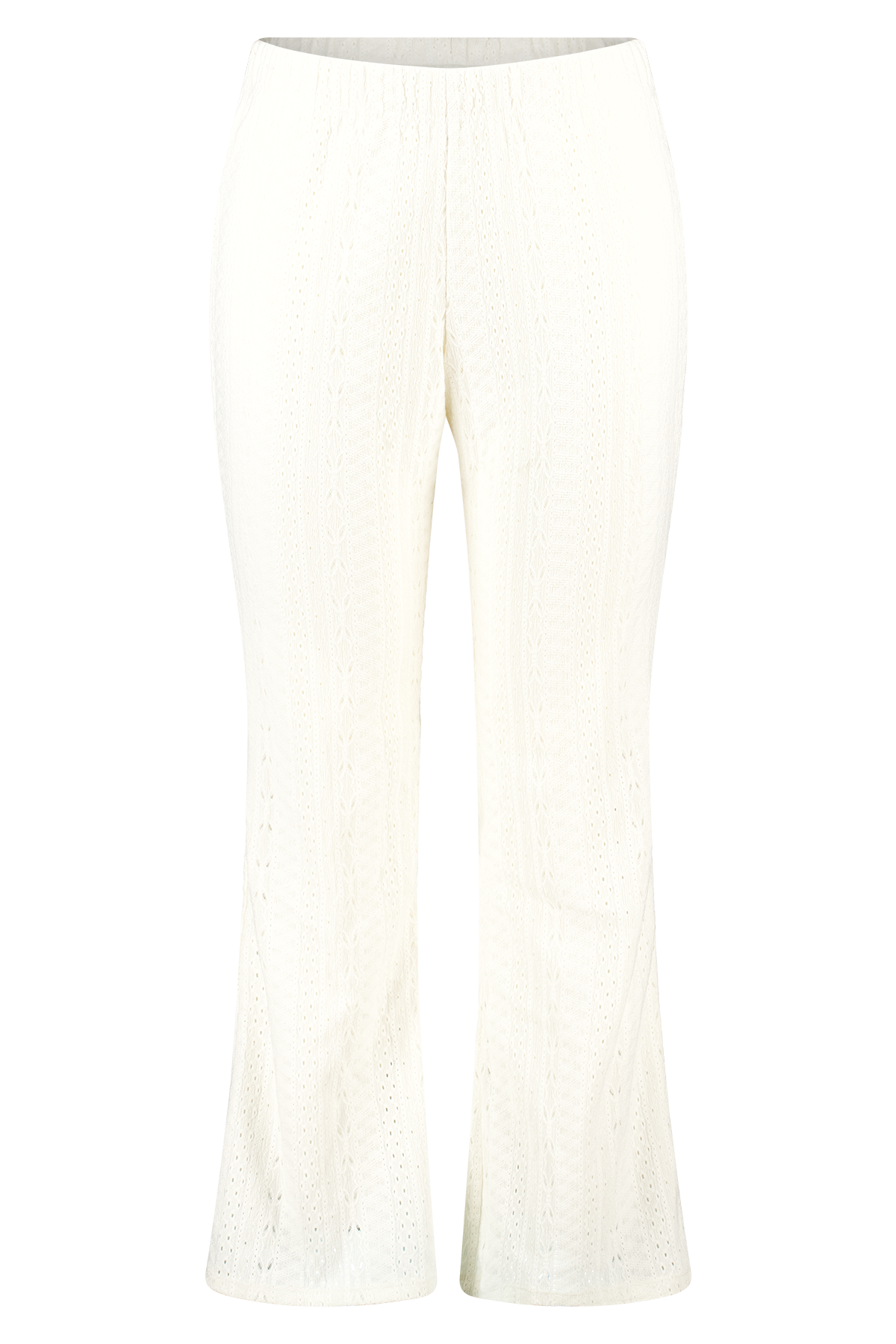 Gehaakte broek Cream
