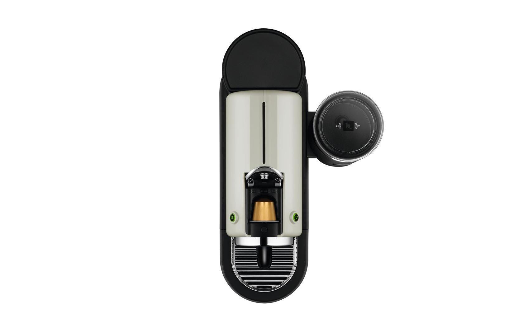 Kaffeemaschine Nespresso CitiZ & Milk EN267.WAE Weiss<br>Elegante Kapselmaschine der Original Line mit Aeroccino-Milchschäumer