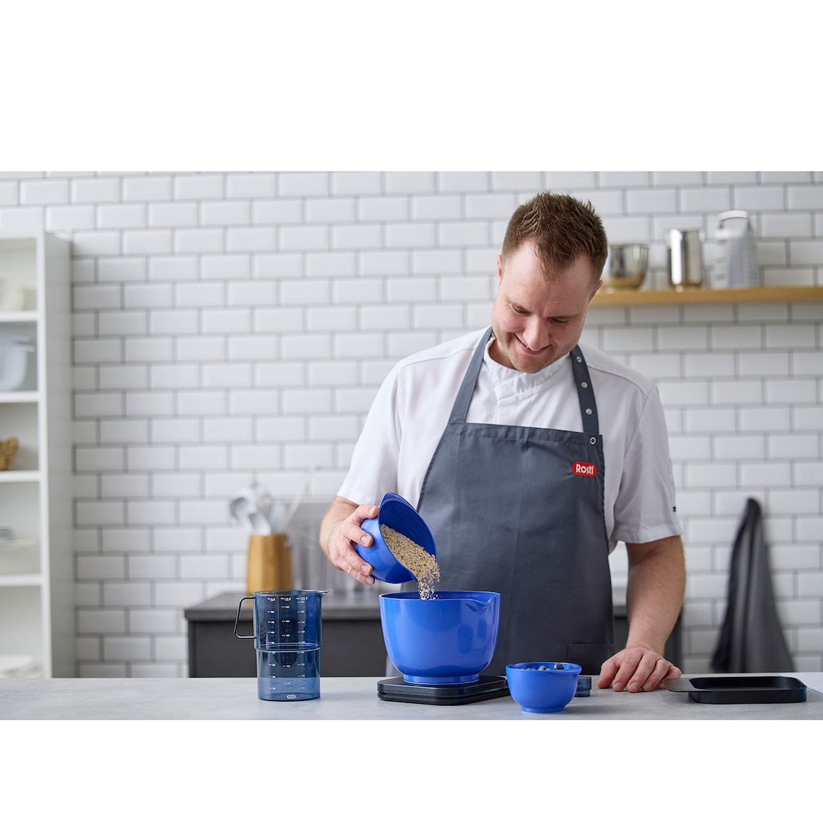 Rosti NEW Margrethe Mixing bowl 0,5 liter Electric blue