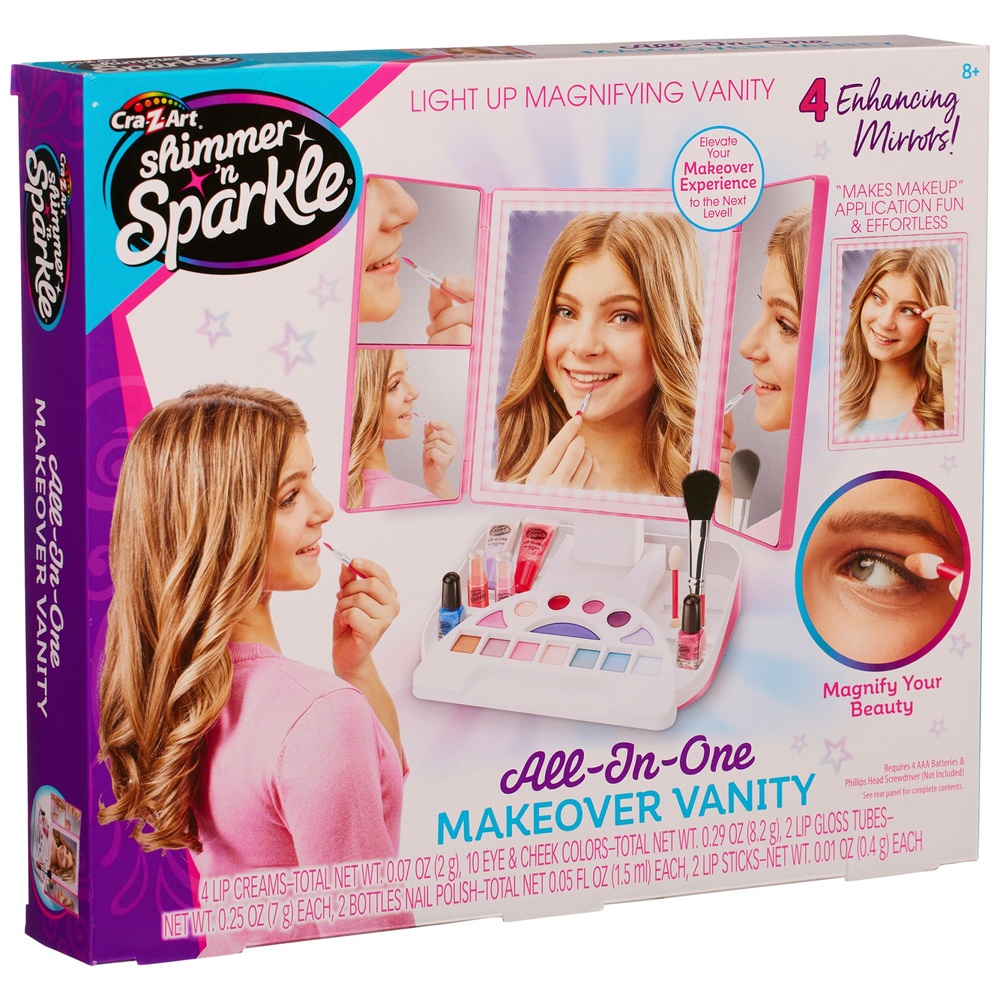 Shimmer 'N Sparkle All-In-One Makeover Schminktisch-Set