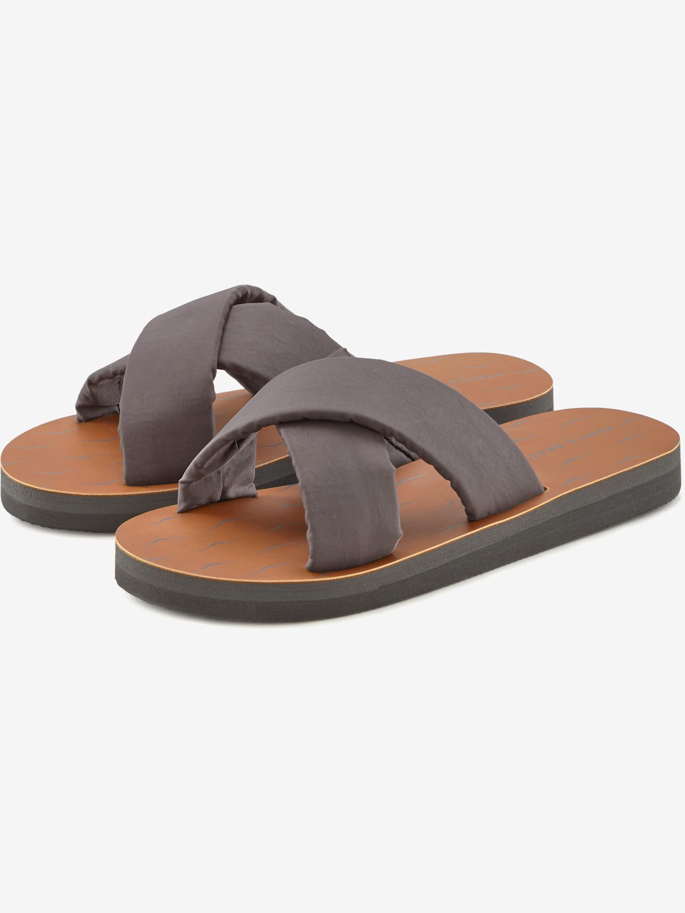 Mules de bain mules en matériau imperméable