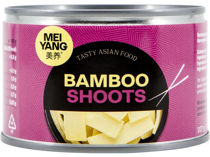 Mei Yang Bamboo Shoots 140 g Geschnittene Bambussprossen
