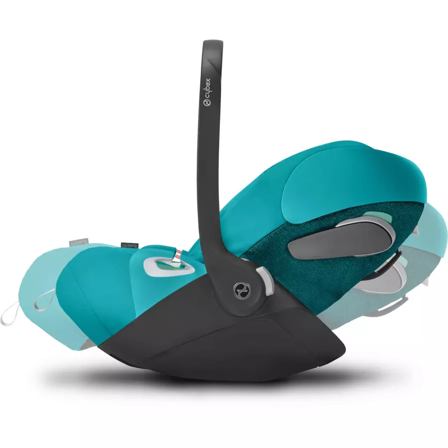 cybex Babyschale Cloud Z2 i-Size River Blue mit Basisstation