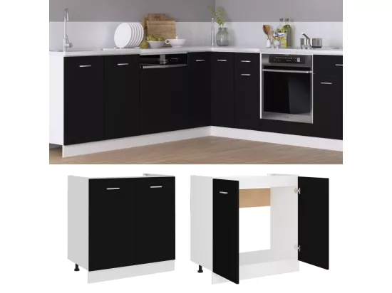 Armoire de plancher d'évier 