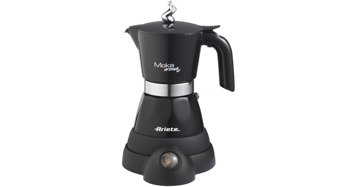 ArieteMoka Aroma Koffiezetter 1358/11 mokkapot  (Zwart)