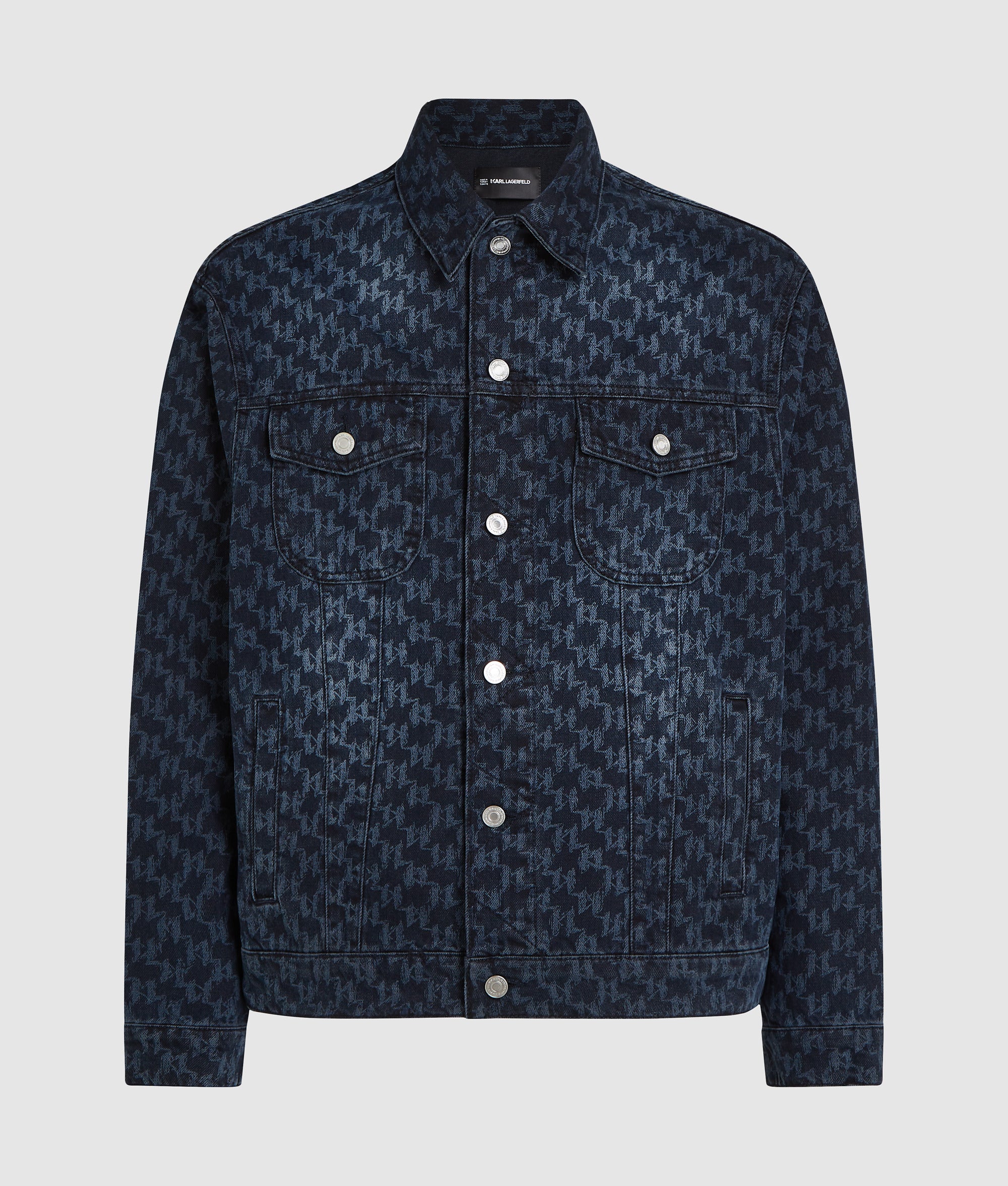 All-over Monogram spijkerjas