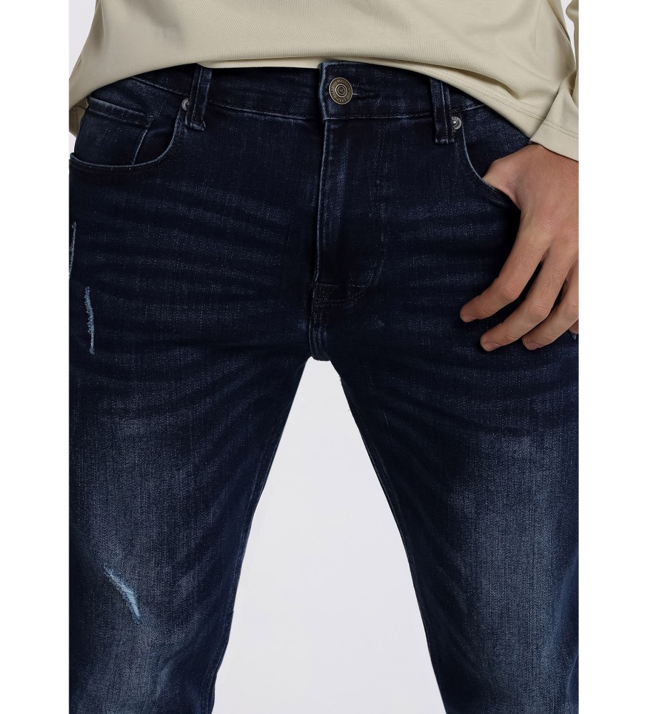Calça Jeans Skinny Six Valves 131731 Azul Marinho