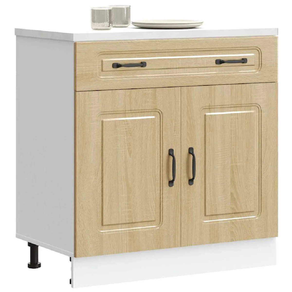 vidaXL Armoire de Cuisine Kalmar Chêne Sonoma