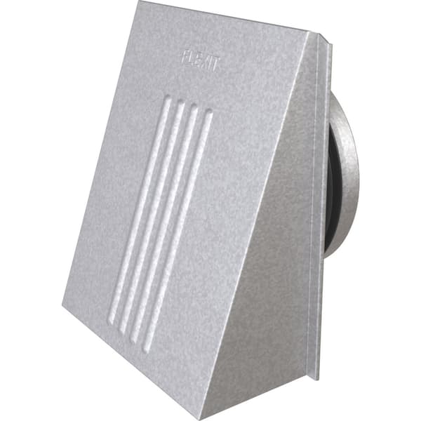 Kappe m/nippel stål 6x6 Ø125
