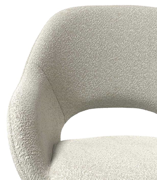 Eetkamerstoel Asten B58 x D62 x H82.5 cm