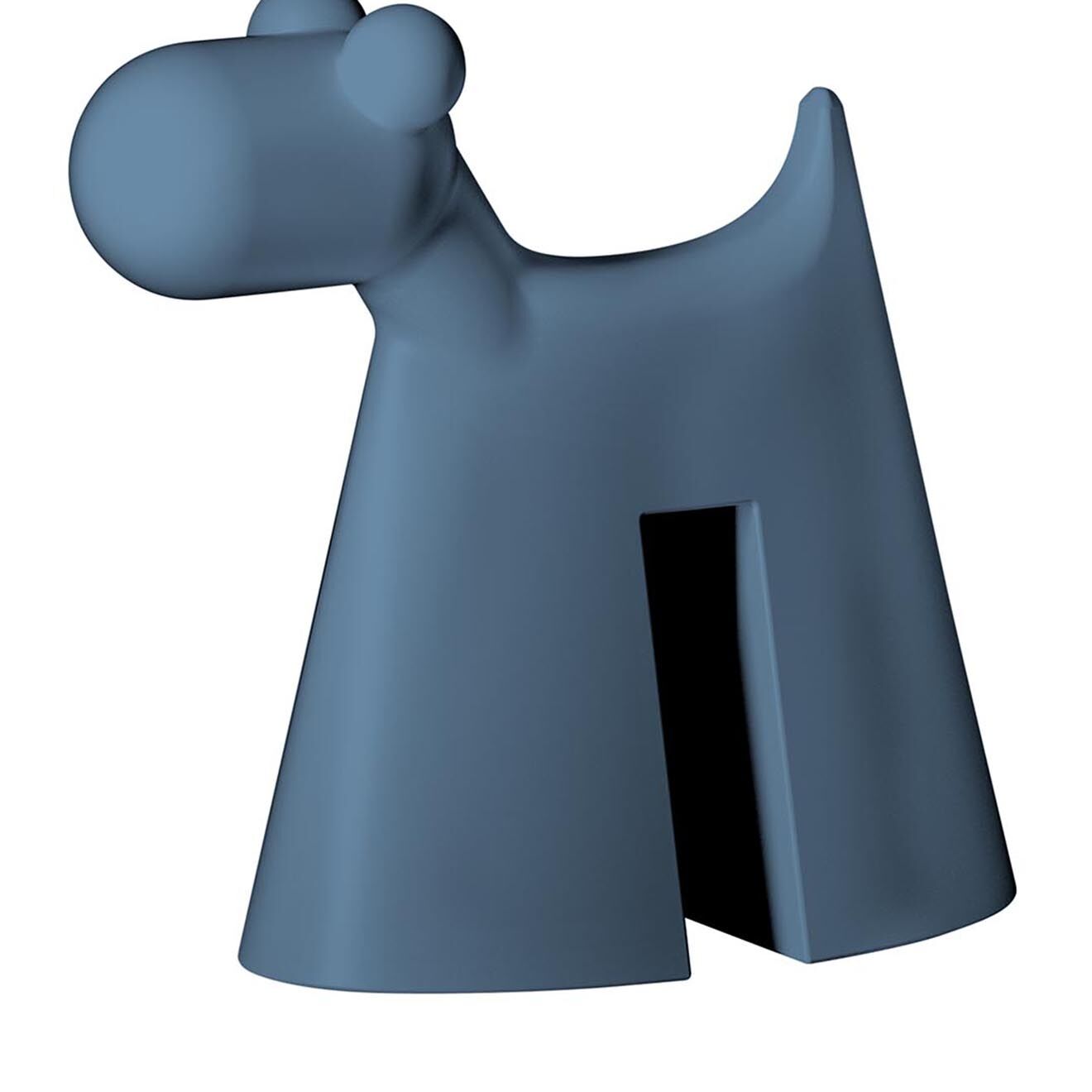 Serralunga Tabouret chien Design par Eero Aarnio bleu - 60x55x27 cm