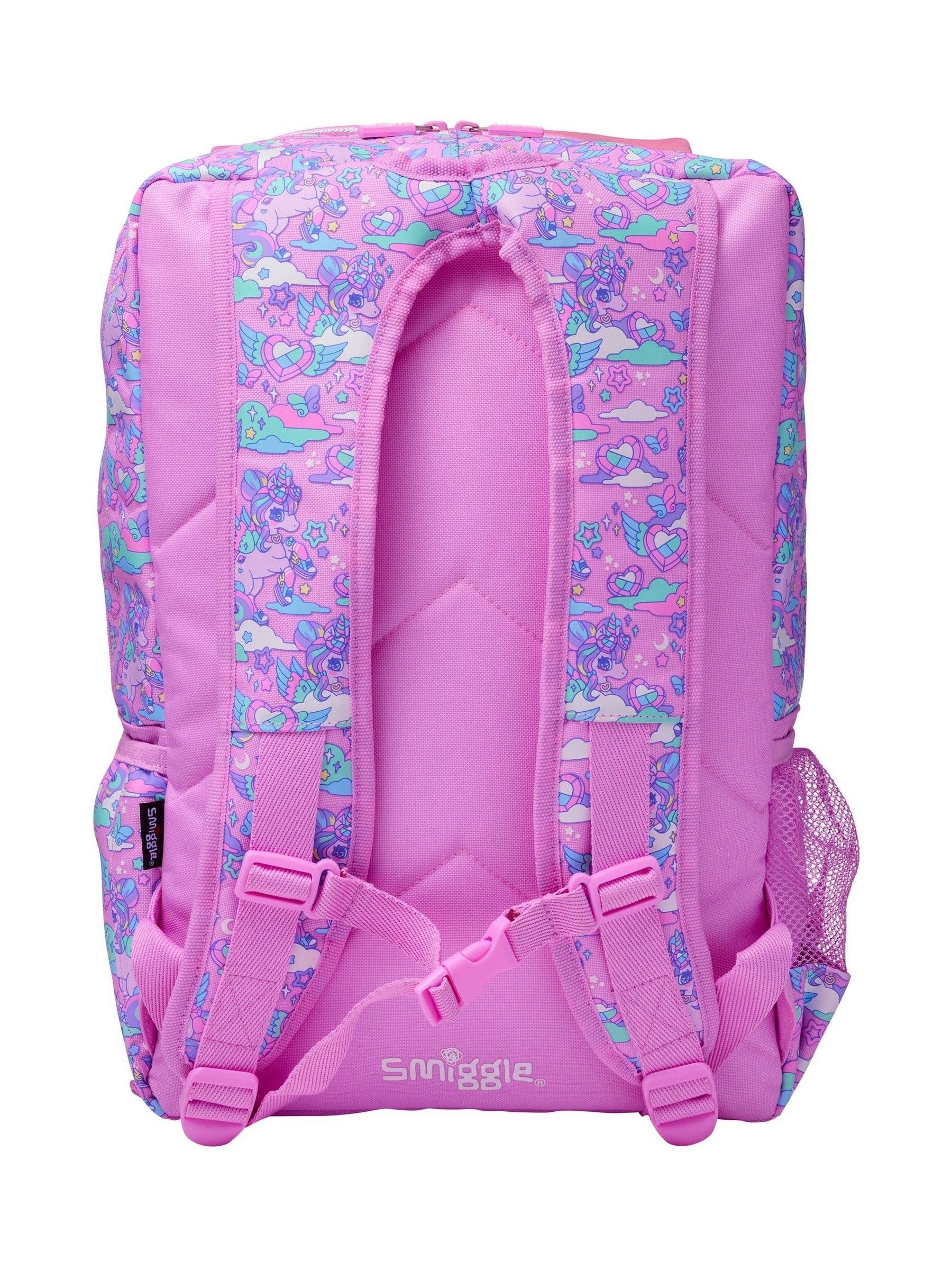Roze - Smiggle Trailblazer Foldover Attach Backpack