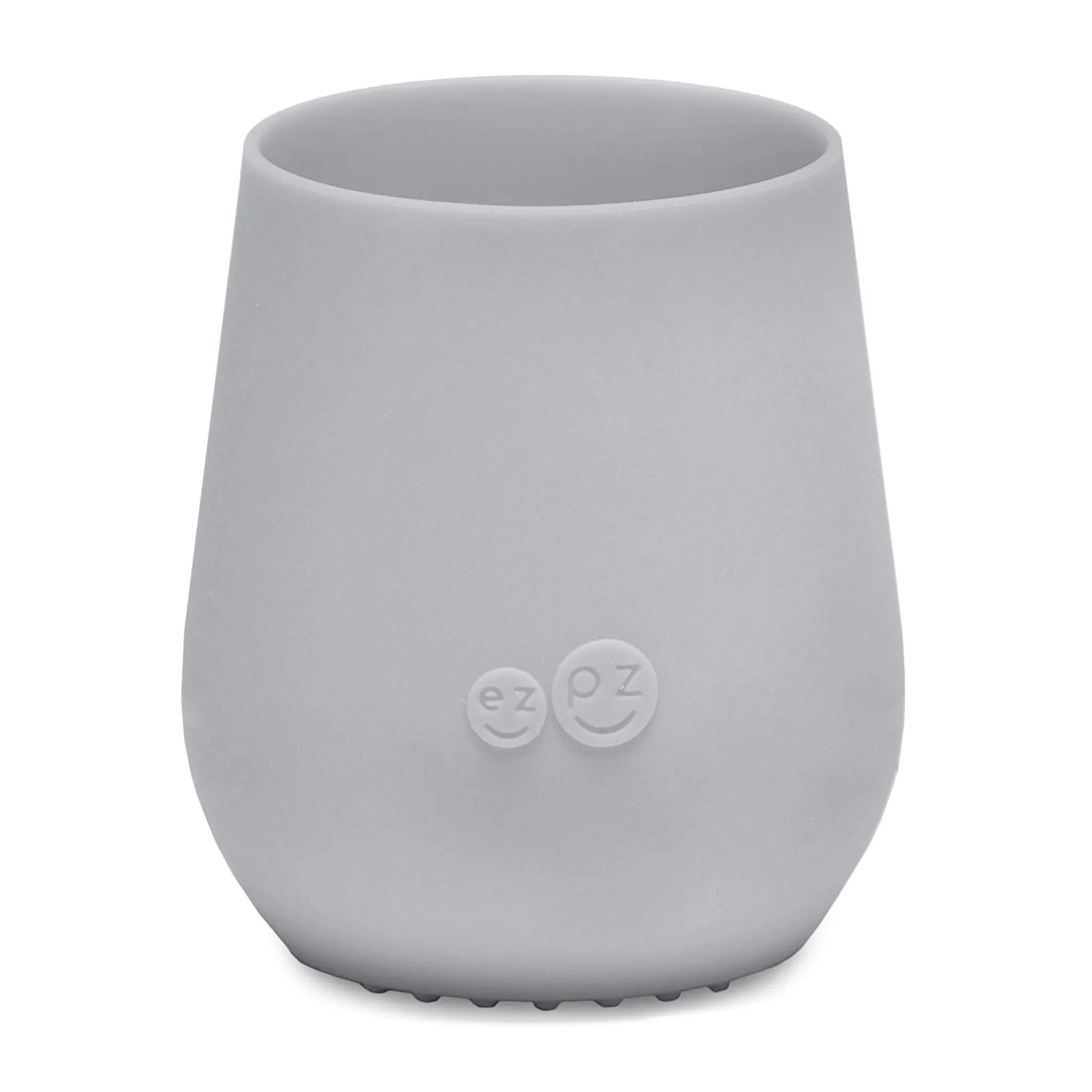 EZ PZ Fun Verre d'Apprentissage en Silicone Tiny Cup - Gris