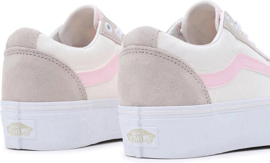 Vans Dames WM Ward Platform Color Block Beige
