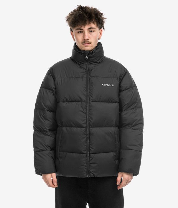 Carhartt WIP Springfield Recycled Polyester Jacke (black misty grey)