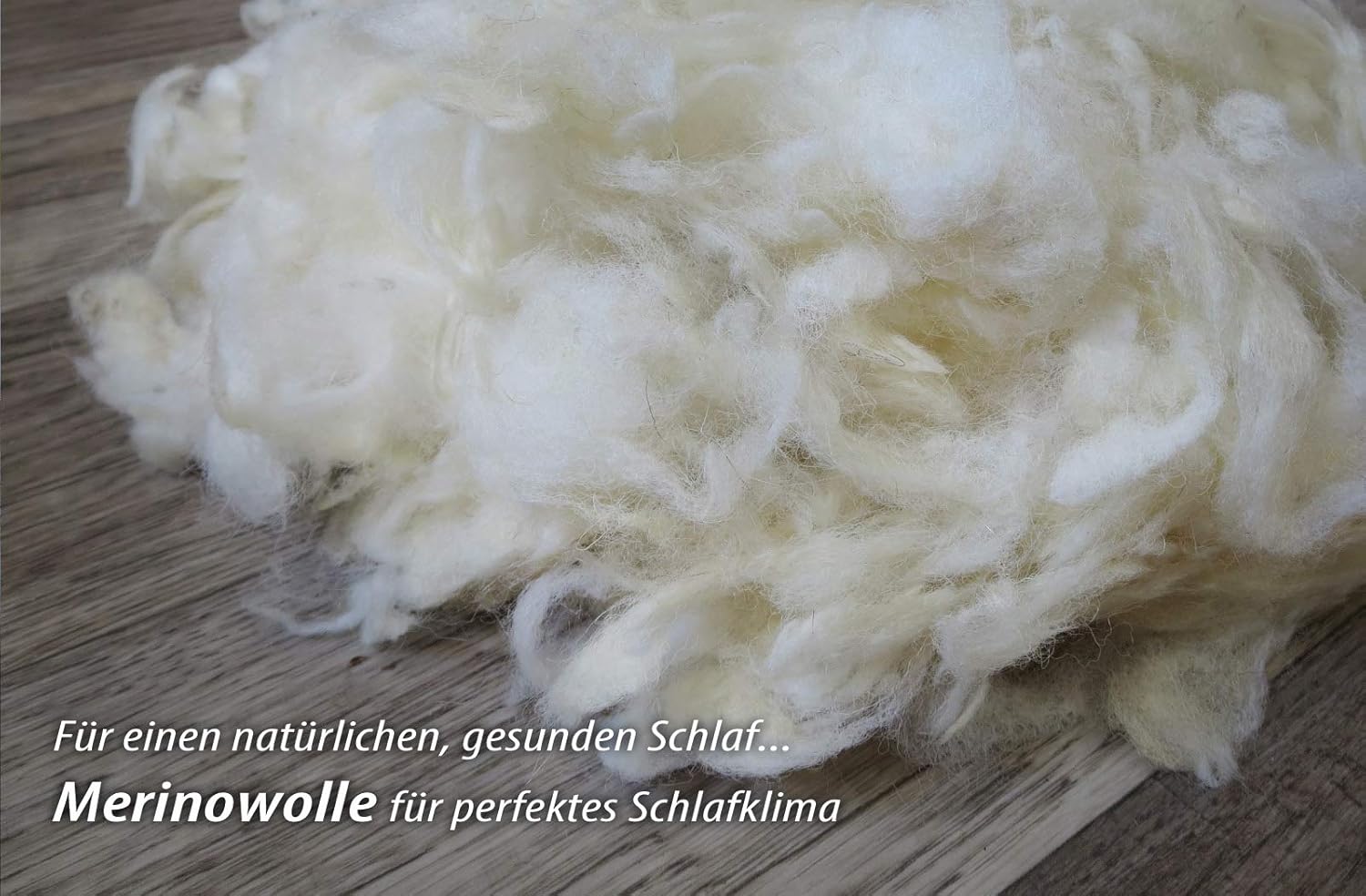 franknatur - Unterbett Lammflor mit Merino Schurwolle Matratzen-Auflage 140x200