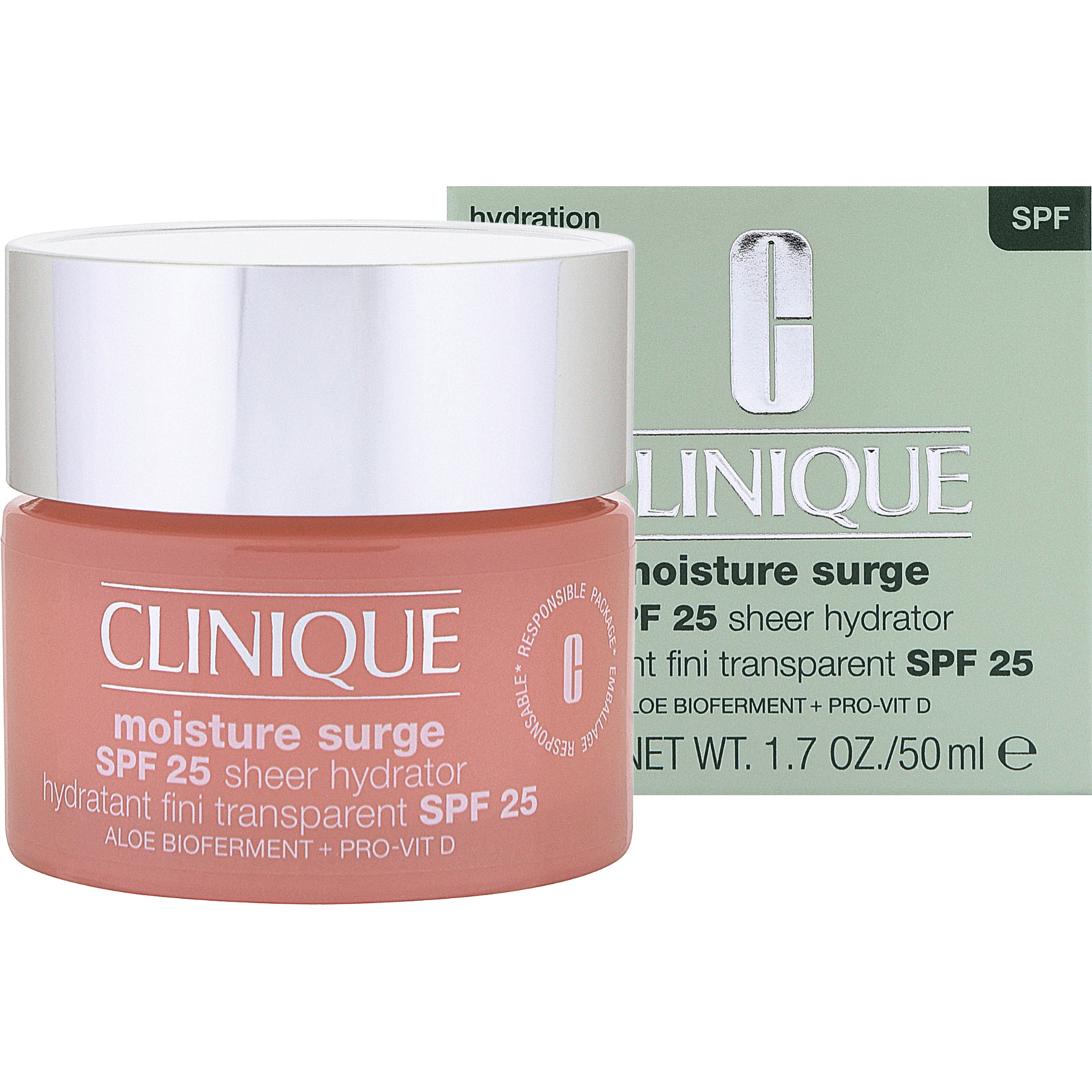 Clinique MS SPF25 sheer hydrator 50ml
