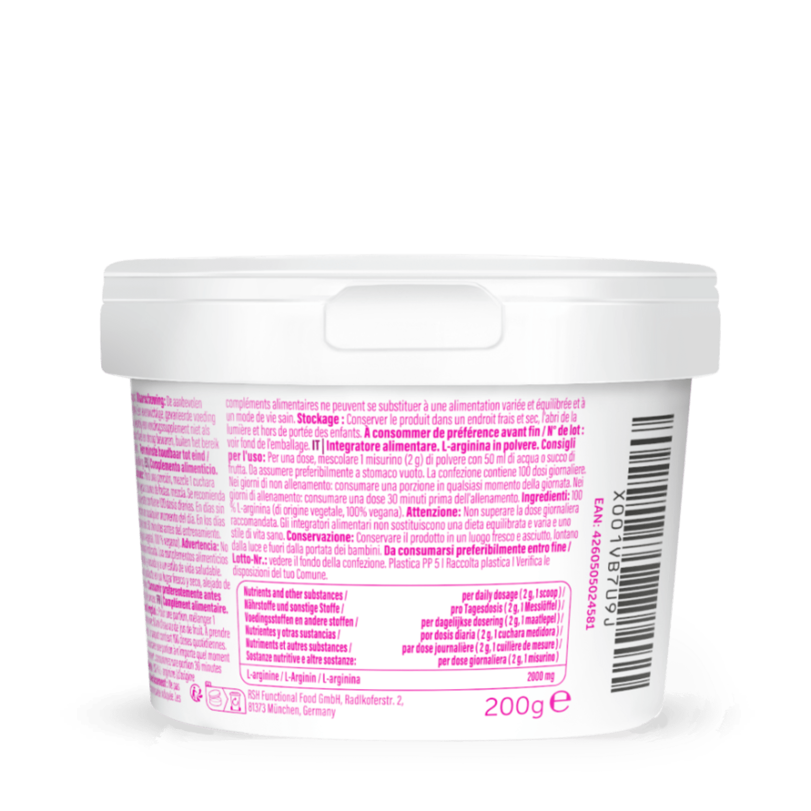 L-Arginine (200g)