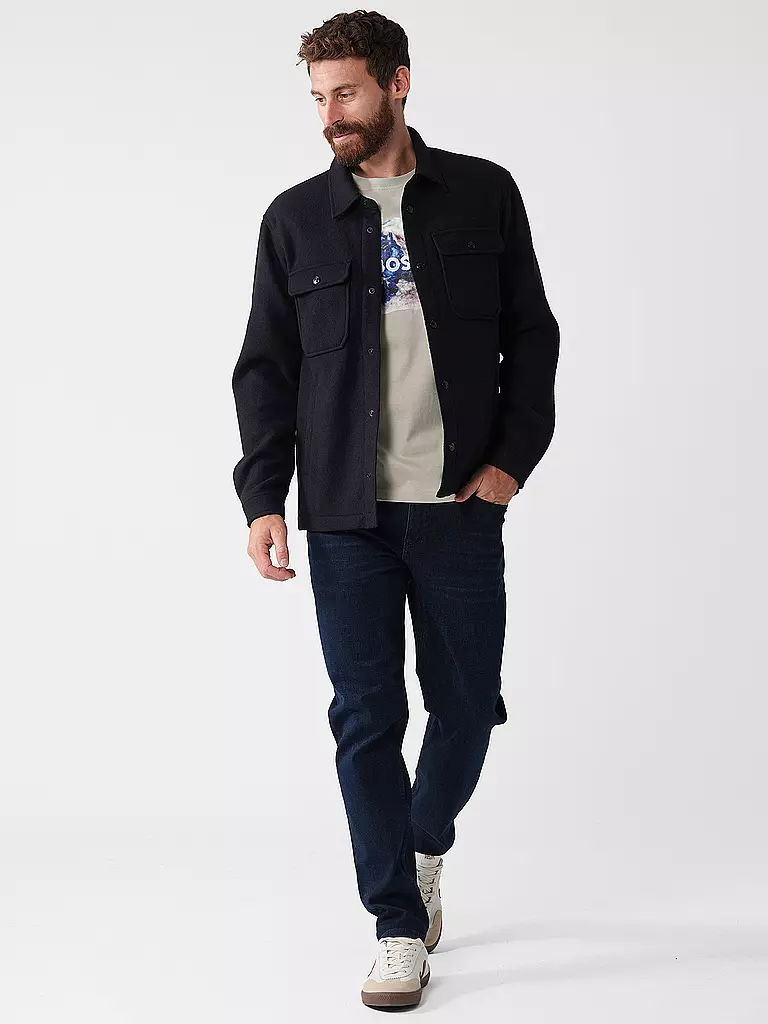 REPLAY Overshirt  blau