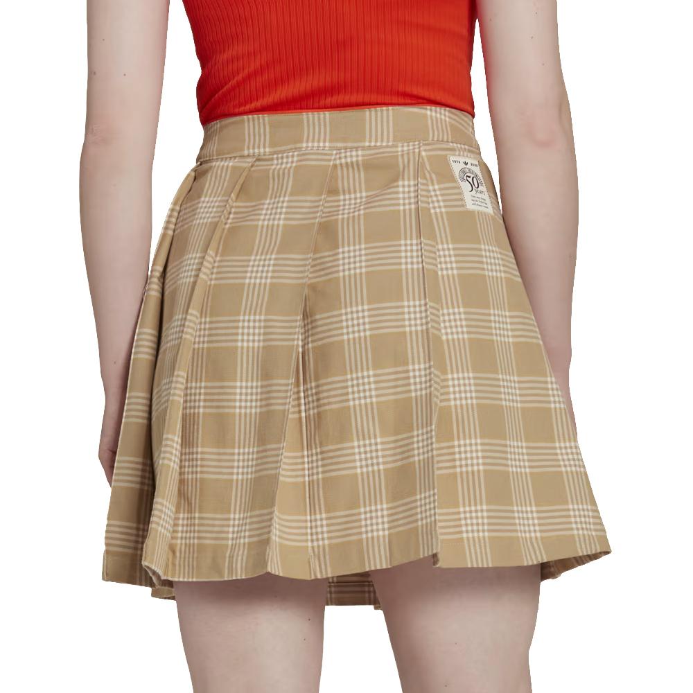 Adidas Jupe Beige/Blanc Femme Adidas Skirt IA8352