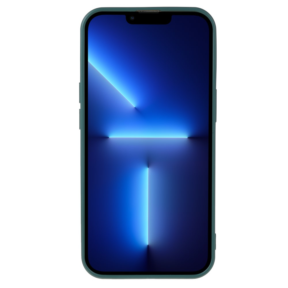 iPhone 13 Pro Gummi Case Hülle mit Kameraschutz - Petrol (Matt)