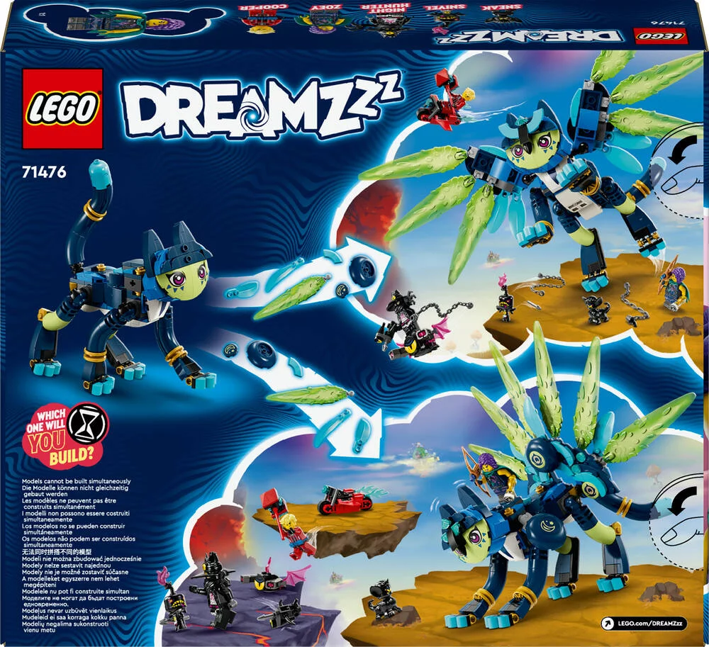 LEGO®DREAMZZZ 71476 - ZOEY ET ZIAN LE CHAT-HIBOU