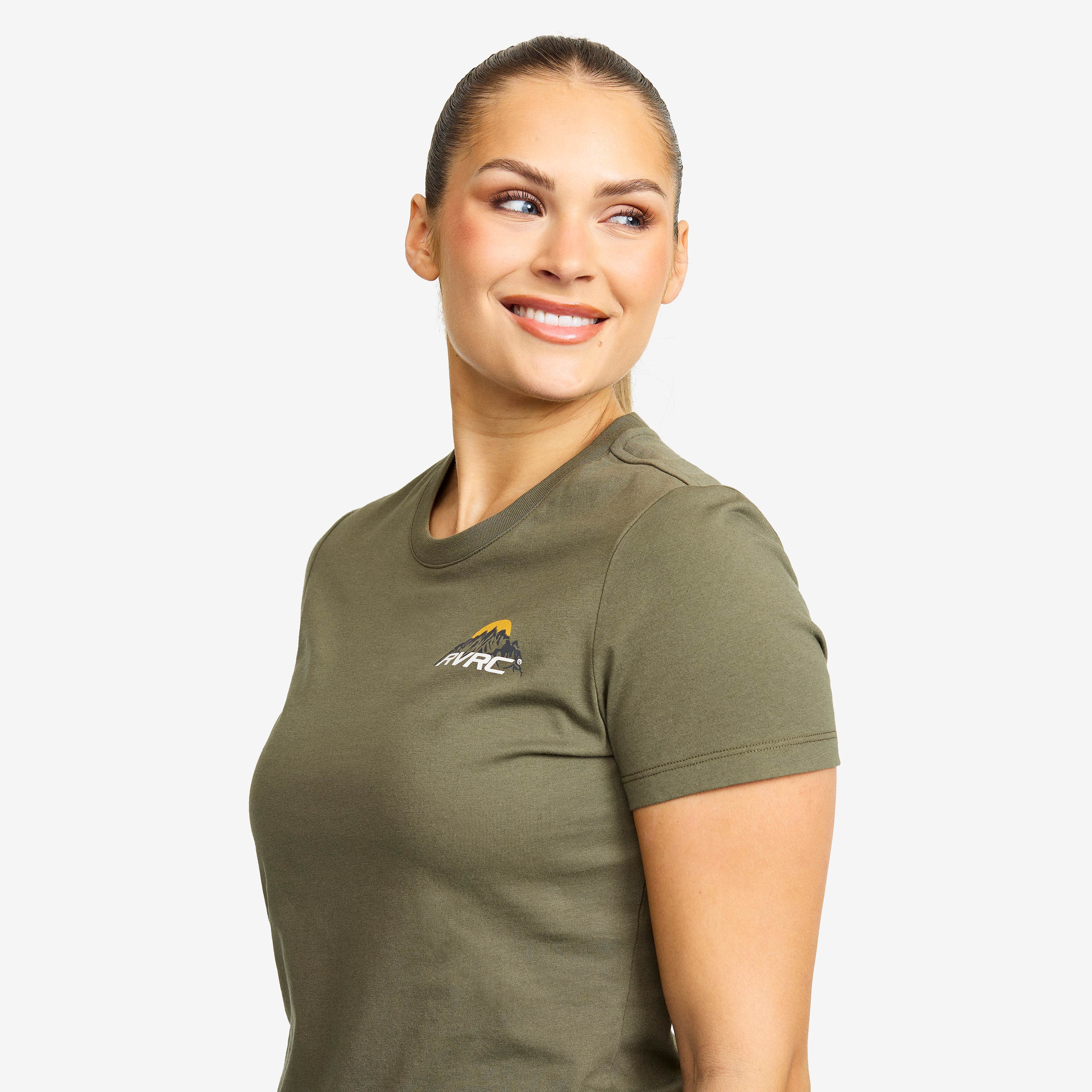 Easy Mountain Slim Fit T-shirt Dame Kalamata