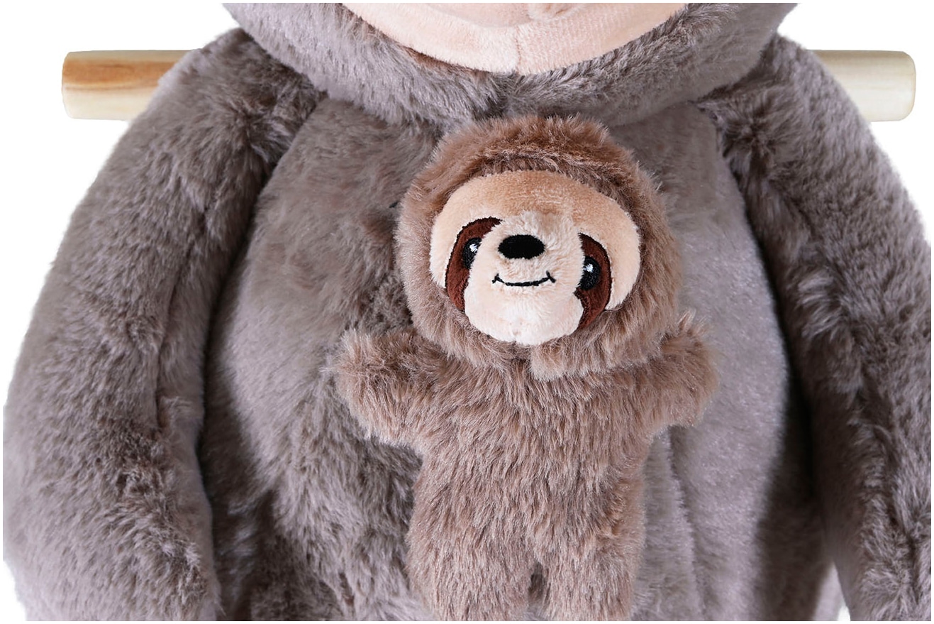 Knorrtoys® Schaukeltier »Faultier Luis« mit Plüsch-Faultierbaby
