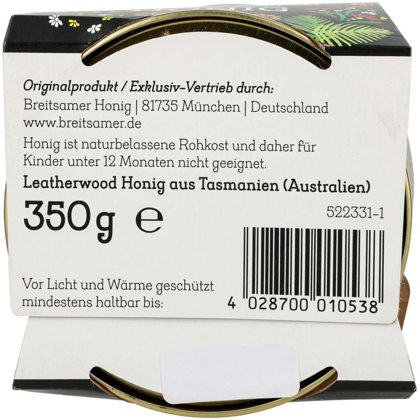 Breitsamer Tasmanischer Honig