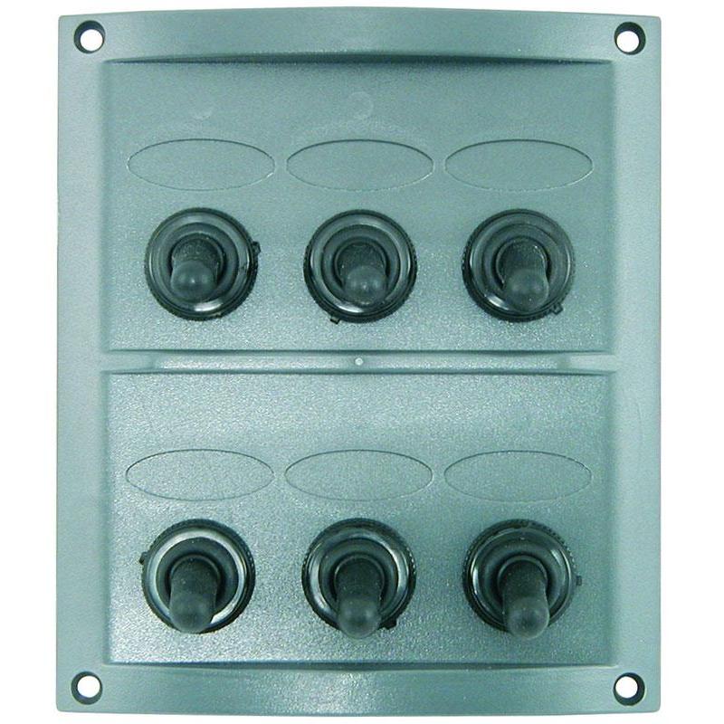 Tableau Etanche Euromarine Abs - 6 Interrupteurs