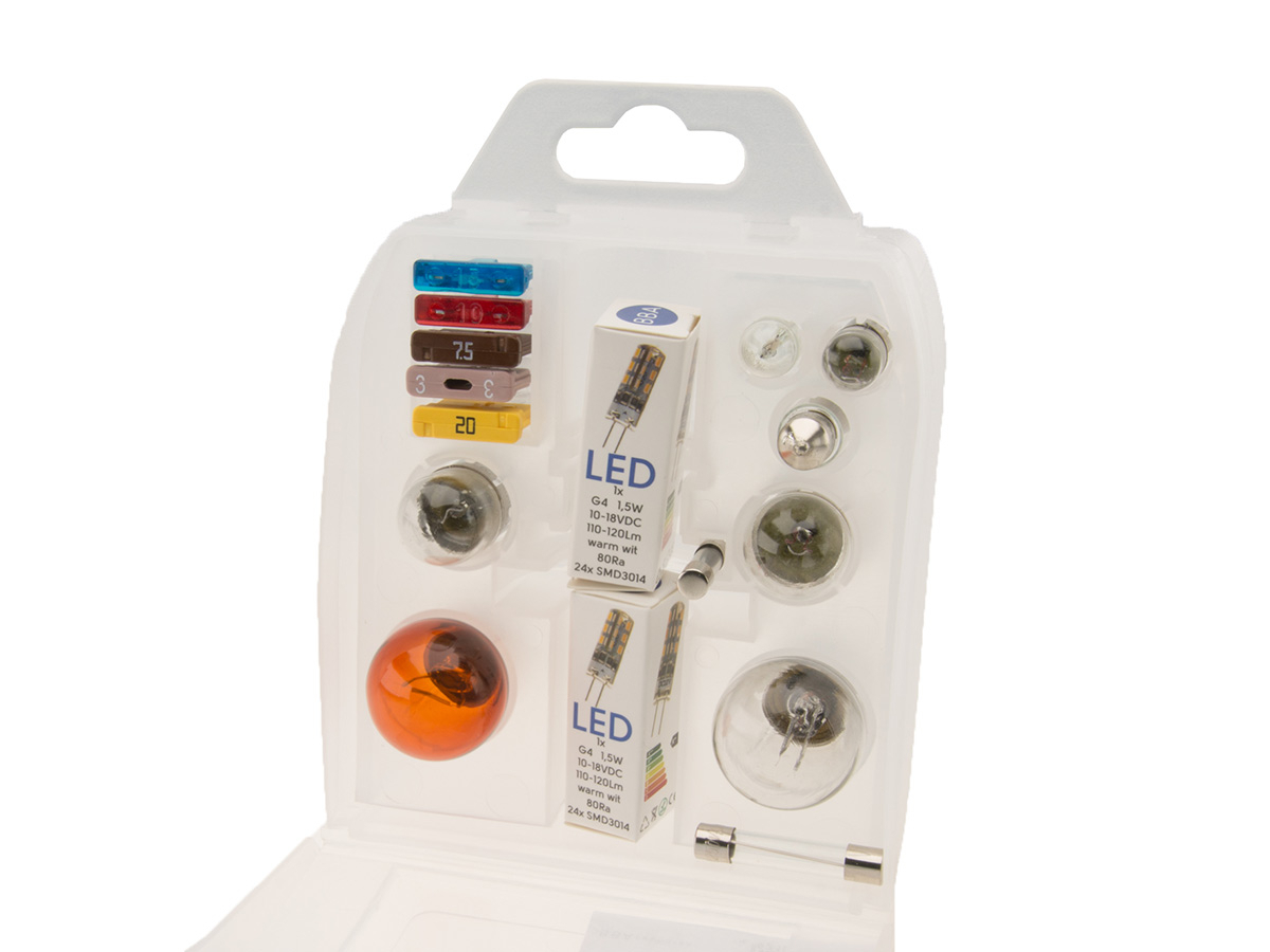 BBA set caravan reserve lampen