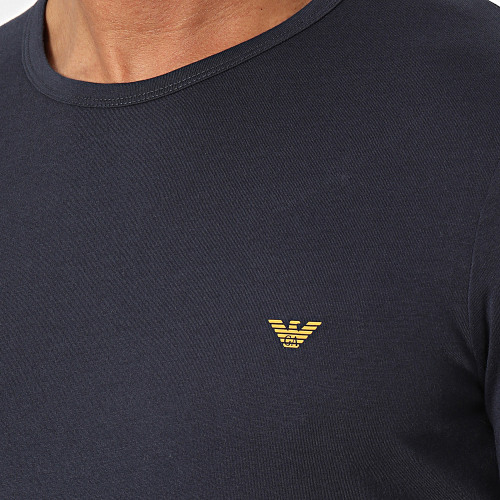 Tee Shirt Manches Longues 111653-3F722 Bleu Marine