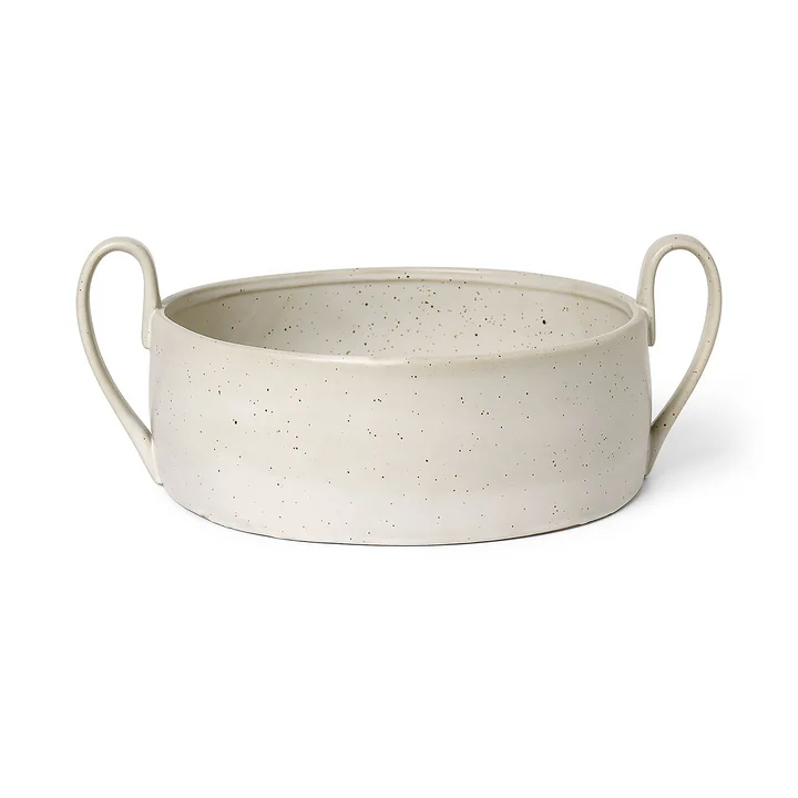 Ferm Living - Flow Obstschale, off-white