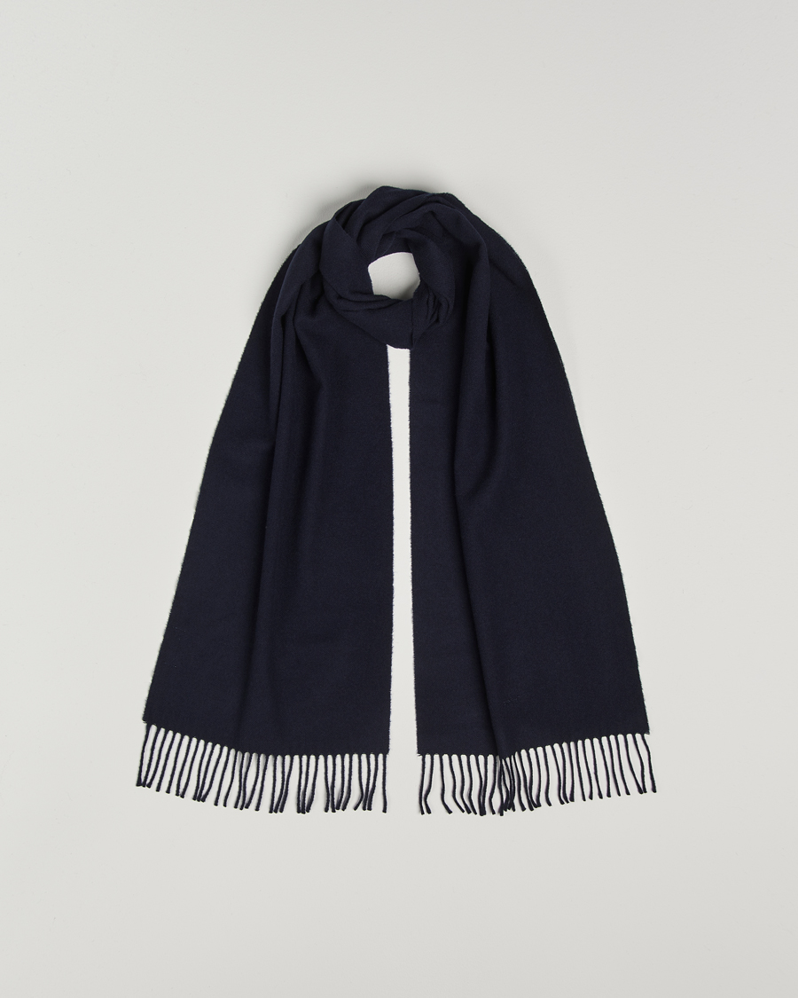 GANT Wool Scarf Evening Blue